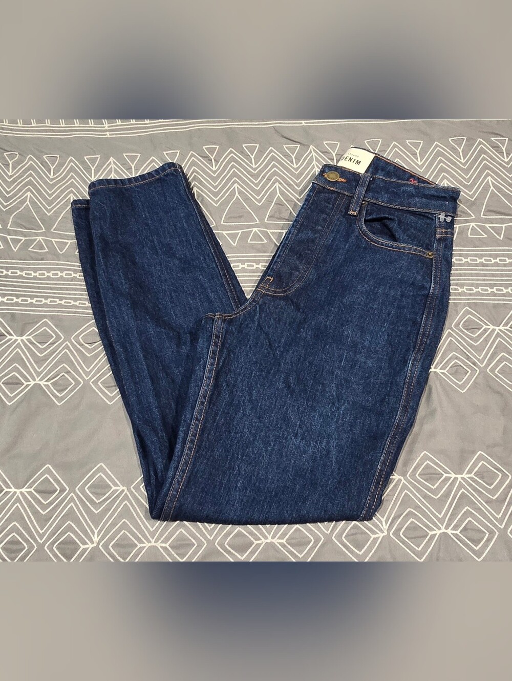 Sezane High Waisted Straight Leg Jeans Size 32 US 0
